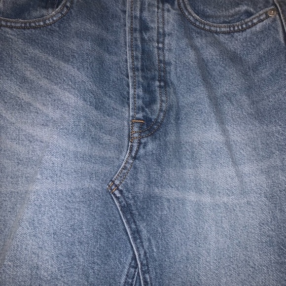 H&M Blue Jeans Skirt, Size 2 - Picture 2 of 4